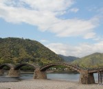 Kintaikyo bridge in Iwakuni, Yamaguchi, Japan
