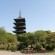 Touji Temple, Five story pagoda in Kyoto, Japan